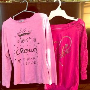 Cannon River Blues shirt and Osh kosh shirt